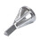 2pcs Deburring Chamfering Device Triangular Handle Deburring External Drill for Stainless Steel Copper Brass Aluminum 3