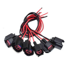 Set 6PCS Fuel Injector Harness Connectors for Ford Lincoln Mercury 1P1344 New