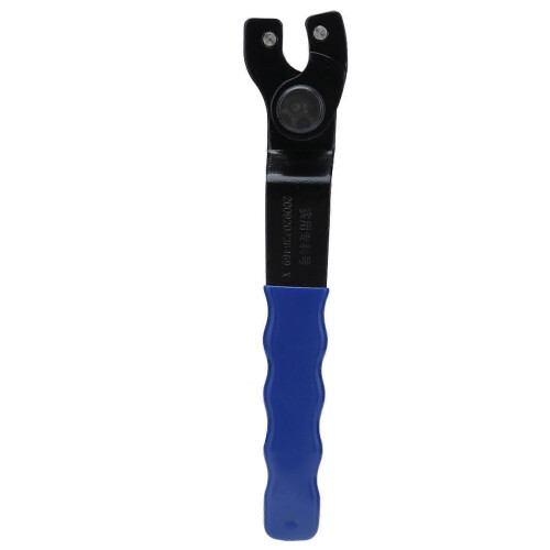 Grinder Wrench Adjustable Angle 45# Steel Pin Spanner for Bench Grinders Circular Saws 1
