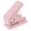 Roze papierperforator – Kunststof en metaal, compact 2