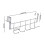 Over Door Hooks Stainless Steel 5 Hook 9.7 in 2