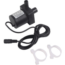 Mini-Tauchpumpe mit leisem, bürstenlosem Gleichstrommotor für Pools, Teiche und Aquarien, 12 V, 18 W, 800 l/h