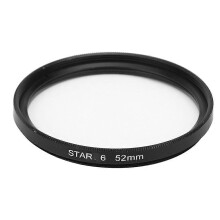 Junestar 52mm Sternobjektivfilter für Canon/Nikon/Sony/Pentax/Olympus/Fujifilm Kameraobjektive