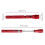 Multi function Mini Flexible Telescopic LED Flashlight Rotatable Torch with Magnetic End (Red) 3