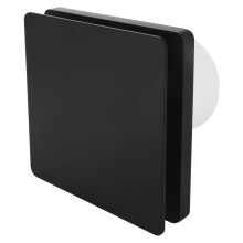 Manrose BLK100T Axial Tiled Extractor Fan 100mm Timer Model (Black)