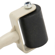 4pcs Rubber Brayer Roller Flexible Uniform Printing Craft Hand Roller with Skid Resistance Handle for Painting Stamping