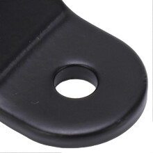 10er-Set Zurranker, multifunktional, hochfest, mit D-Ring zur Oberflächenmontage für sicheren Transport, Schwarz