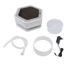 Tragbare Waschmaschine, 8 Liter Fassungsvermögen, multifunktional, faltbar, Mini-Waschmaschine für Kleidung, Socken und Unterwäsche, Grau