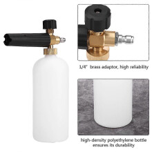Detachable Pressure Car Washer Snow Foam Lance Sprayer Gun Car Cleaning Tool