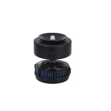 Electric Vacuum Magnetic Suction Cup Phone Mount Wireless Charging 360 Degree Rotating Magnetic Cell Phone Holder for Car Mirror Glass Gym
