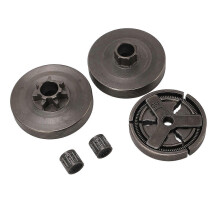 Chainsaw Clutch Assembly Aluminium Alloy Sprocket Clutch Bearing Drum Assy for 4500 5200 5800 45cc 52cc 58cc Chinese Chainsaws