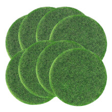 Accessoires voor sprookjestuinen: kunstgras van nylon voor knutselprojecten, kunstenaars en hobbyisten (8 stuks)