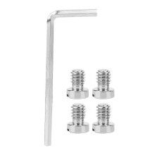 Aluminium Alloy General 1/4 Inch Standby Screw with Wrench Digital Camera Accessories