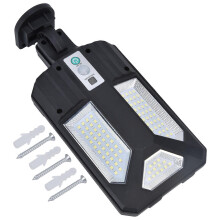 Solar Wall Light IP65 Waterproof 87LED 2400MAH Battery 3000LM Motion Sensor Lamp for Pathway Garden