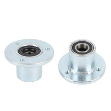 2 stuks 17 mm voorwielnaven met lagerafdichting, slagvast staallegering, verbeterde stabiliteit voor skelters, ATV's, UTV's en quads