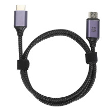 Magnetic HDTV 2.1 Video Cable UHD 8K 60Hz 48Gbps High Speed HD Multimedia Interface Adapter Cable with LED Indicator 0.5m/1.6ft