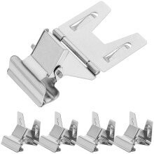 5PCS Metal Price Tag Holders for Supermarket, Retail, Wedding & Banquet Displays ?C Space Saving, Precision Crafted Design