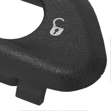 Front Door Switch Frame Bezel Trim Side Door Lock Switch Protection Cover Plate for Wrangler JK 2011 to 2018 Left 68185911AA