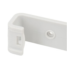 2 stuks RV-gordijnclips met veilige grip en stijlvolle uitstraling voor het vastbinden van gordijnen in campers en bussen.