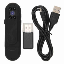Mini Camera 1080P Pocket Video Camera Clip On Conference Camera Small Portable Camera for Meetings Lectures
