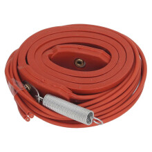 Siliconen verwarmingsstrip 28W 15x430mm Antivries Ontdooiingsbuis Verwarmingskabel voor Airconditioningcompressor AC220V