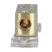 4 Way Power Distribution Block Amp Fuse Holder Ground Distributor Splitter Car o Amplifier