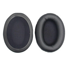 Hoogwaardige, ademende oorkussens ter vervanging van de Kingston HyperX Cloud II (Black Protein Skin).