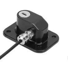 Kindveilige raamvergrendeling met cilinderslot, hoge beveiliging, antidiefstal, metalen slotcilinder, kindveilig raamslot voor thuis en school.