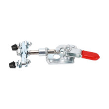 Left Right Push Pull Toggle Clamp Iron Dual Head Quick Release Push Pull Clamp for Machine Operating