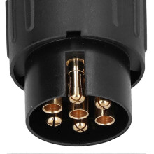 Europäischer 12V-Anhängerstecker-Adapter 13-polig auf 7-polig für Nutzfahrzeuge, Pkw, Wohnmobile und Wohnwagen