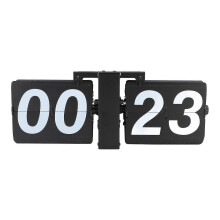 Automatic Flip Clock Minimalist Retro Mechanical Digital Flip Down Clock for Office School Hotel Home 24 Hours