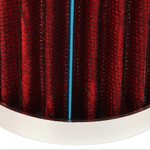 2PCS Motorcycle Air Filters Strong Power Powerful Filtration Universal Fit for 22 to 48mm 50cc 70cc 90cc 125cc Motorbike Silver Red