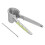Multifunctional Walnut Cracker with Walnut Needle Durable Nut Opener Plier Kitchen GadgetYellow 1
