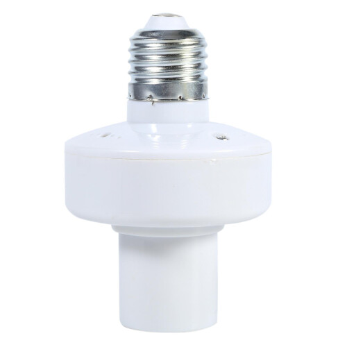 E27 Screw Wireless Remote Control Light Lamp Bulb Holder Cap Socket Switch 220V