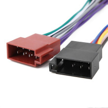 Car Radio Auxiliary Adapter o Cable Set Plug and Play Replacement for Peugeot