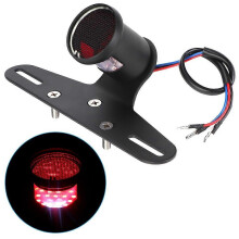 Vintage bolvormig LED-achterlicht voor motorfietsen, richtingaanwijzer, remlicht, geschikt voor Honda.