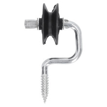 10 Pack Field Electronic Fence Front End Accessories Self Tapping Insulators Screw In Corner Insulators Fixed to Stake Wiring