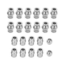 22pcs RC Shock Damper Ball Head for Arrma 4x4 1/10 Remote Control Upgrade Accessories