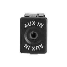 Auto 12-pins AUX IN stereo adapterkabel geschikt voor Opel Agila