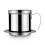 Edelstahlbecher Vietnamesischer Kaffeefilter Phin Infuser Silber 1