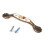 Flower Ceramic Bronze DIY Door Handles Cabinet Cupboard Drawer Wardrobe Knobs Pull 6# 2