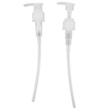 Liquid Dispenser Pump Transparent Plastic Lotion Dispenser Pump for Shampoo Hand Soap Bathroom Accessories 2Pcs