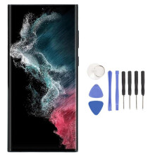 Phone LCD Screen Replacement Organic Light Emitting Diode Touch Digitizer Display Screen Assembly for Galaxy S22 Ultra Green