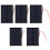 5Pcs Mini Solar Panel Epoxy Cell Board Power Module 30CM Red and Black Line 6V0.6W 1