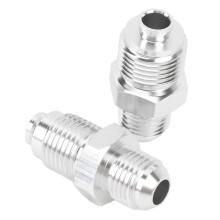 8 inch gepolijst stalen stuurkolom met gecoate U-koppelingen, universele 3/4 inch DD stuurkolom voor auto's.