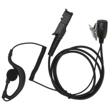 G Shape Earpiece PU Cable Walkie Talkie Earpiece with Mic PTT for XPR3500e XPR3300 XPR3000 XPR3300e XPR3500 XIR P6620
