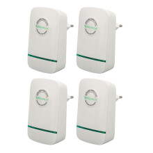 4PCS Power Saver Intelligent Flame Retardant Low Consumption for Home 90?240V EU Plug