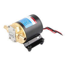 24V Vane Pump Electric Self Priming Liquid Pump Impeller Gear Pump 2GPM 3 Meter Discharge Lift