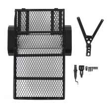 Metall-Flachbettanhänger mit Hakenkupplung, robuste Ausführung, hohe Stabilität, RC-Doppelachsen-Metall-Flachbettanhänger-Bausatz für RC-Crawler