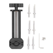 Camera Lens Vise Repair Tool for Lens and Filter Ring Adjustment Range 25mm to 130mm Lens Thread Repair Tool Aluminum Alloy